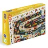 Puzzle Chercher et Trouve - Rallye automobile - 54 pcs