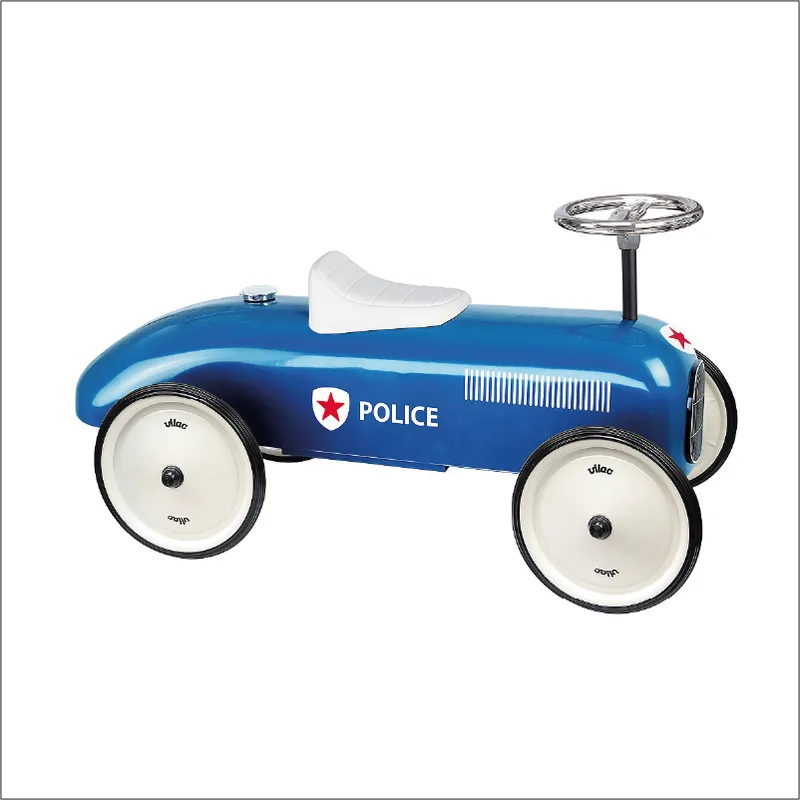 Porteur voiture vintage police