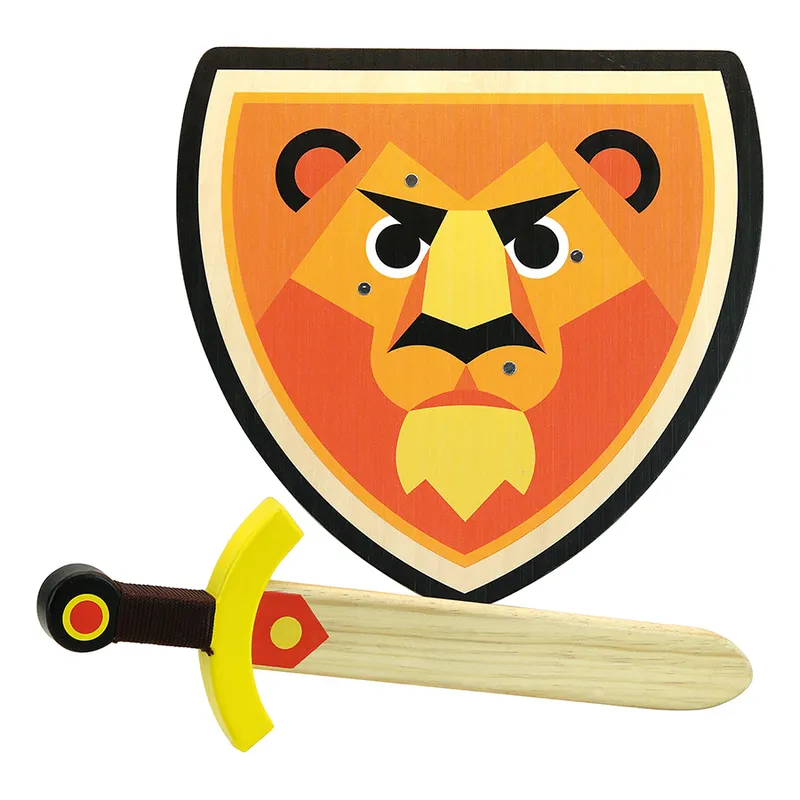 Set bouclier et épée Lion