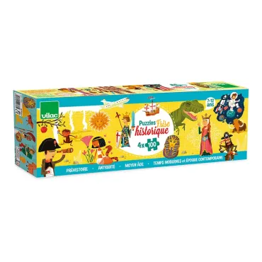 Grande frise historique puzzle 4 x 100 pcs