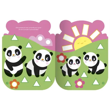 Gommettes Petit Panda