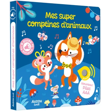 Mes supers comptines d'animaux