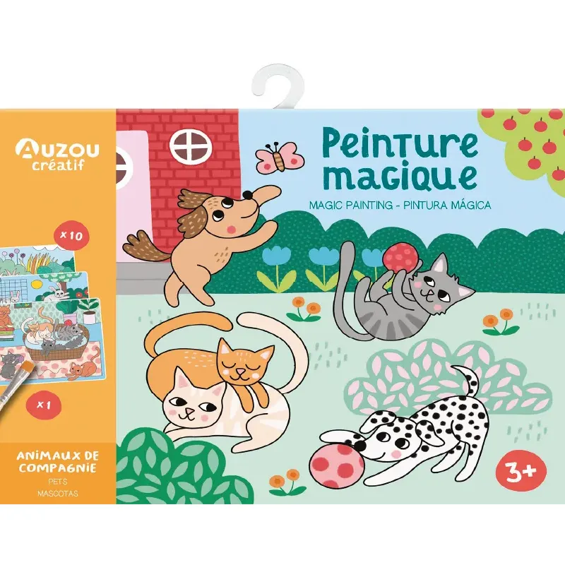 Peinture magique - Animaux de compagnie