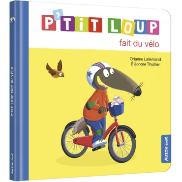 P'tit loup fait du vélo