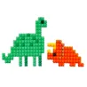 Mes créations en pixels - Dinosaures