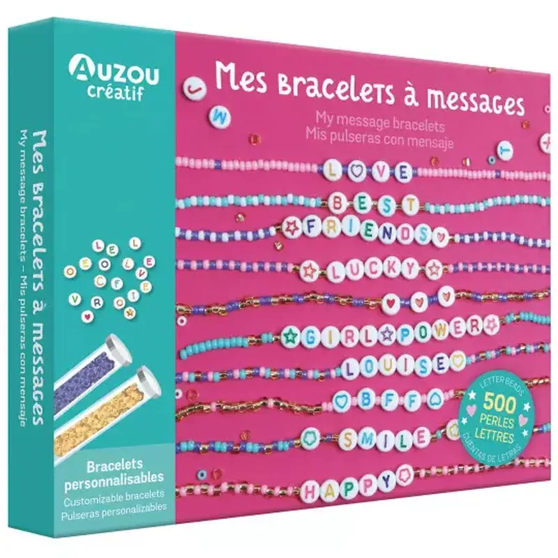 Mon coffret d'artiste - Mes bracelets à messages