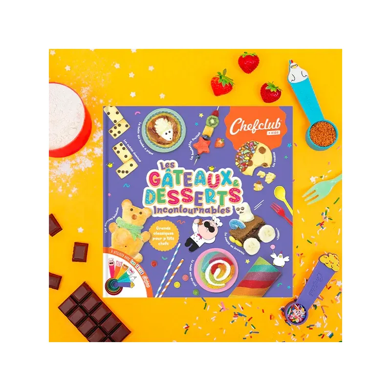 Livre Kids : Les gâteaux & desserts incontournables