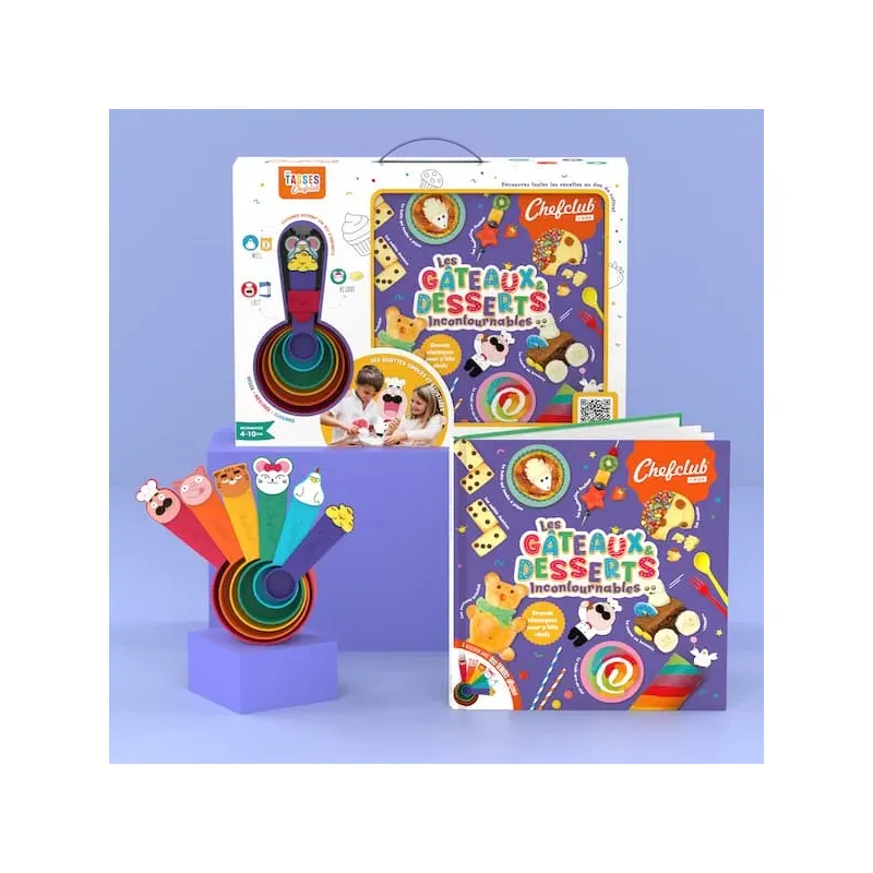 Coffret Kids : Les gâteaux & desserts incontournables