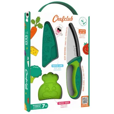 Le Couteau du chef Chefclub Kids Vert