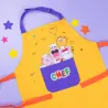 Tablier en Coton Jaune Chefclub Kids