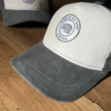 Casquette "Ours" Gris - 18 mois à 4-5 ans