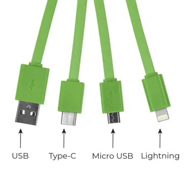 Câble de Recharge Multiple - Avocat