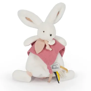 Coffret Doudou plat - Lapin...