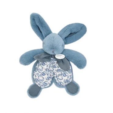 DOUDOU lapin bleu - Doudou...