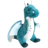 Grégoire peluche dragon - Vert émeraude - 40 cm