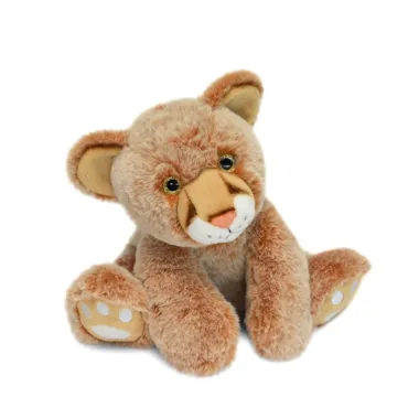 Peluche Bébé Lion Marron - 25 cm