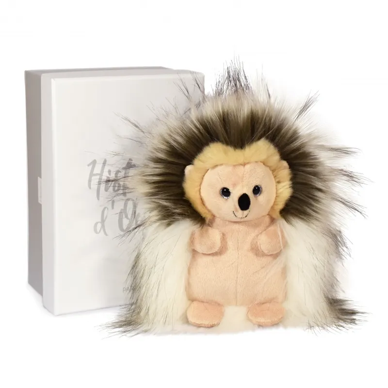 Peluche Herisson Beige - 25 cm