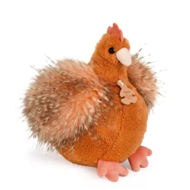 Peluche poule "Poulette" -...