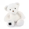 Ours en peluche blanc - LE NOUNOURS - 40 cm