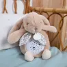 Veilleuse Lapin Musicale Projection mur et chansons Douces - Beige