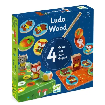 LudoWood - 4 games