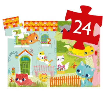 Puzzle - Pachat & ses amis - 24 pcs