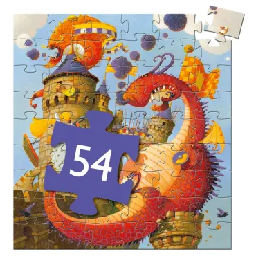 Puzzle - Vaillant et les dragons - 54 pcs