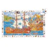 Puzzle Chercher et Trouve - Les pirates - 100 pcs