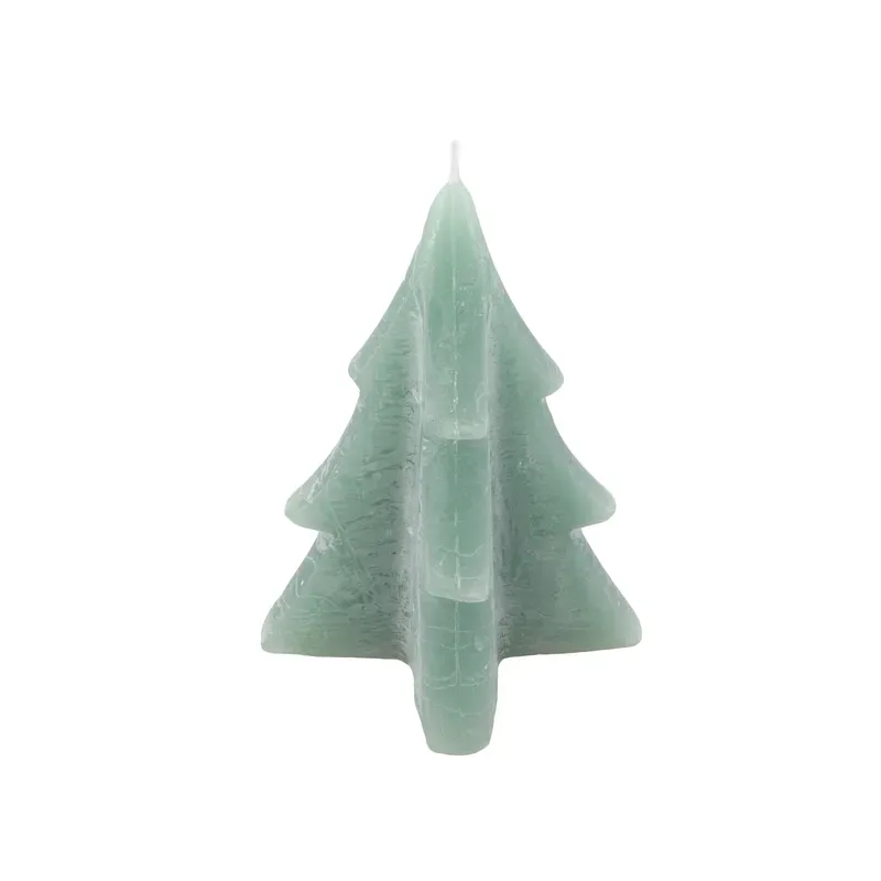 Bougie sapin de noël  M - Vert