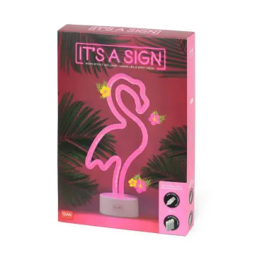 Lampe LED à Effet Néon - Flamingo