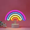 Lampe LED à Effet Néon - Rainbow