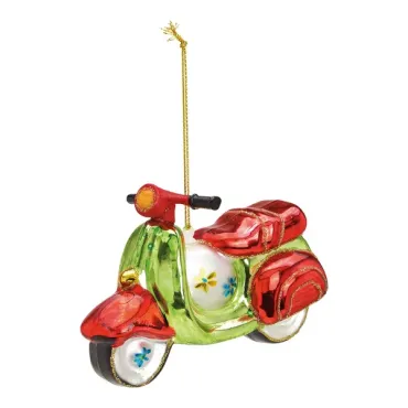 Boule de Noël scooter en...