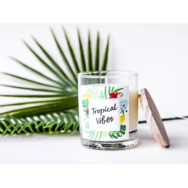 Kit bougie DIY - Tropical Vibes