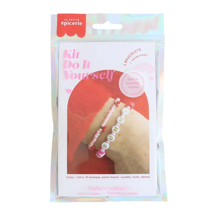 Kit DIY - 2 bracelets - Yummy