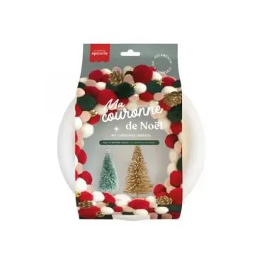 Kit couronne de Noël -...