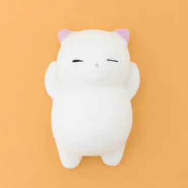 Mini squishy - Chat blanc