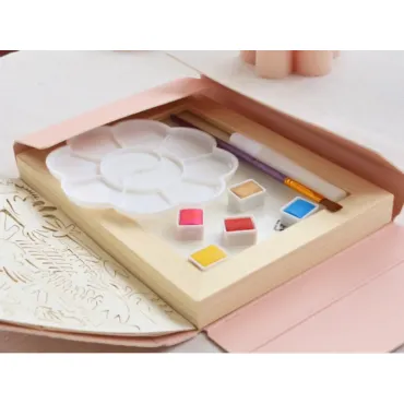 Kit DIY Home Déco - Mes Papiers découpés à l'Aquarelle