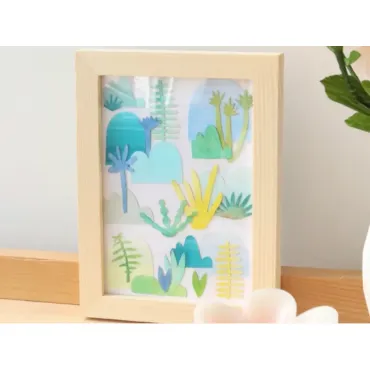 Kit DIY Home Déco - Mes Papiers découpés à l'Aquarelle