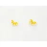 Boucles d'oreilles en porcelaine - Citron