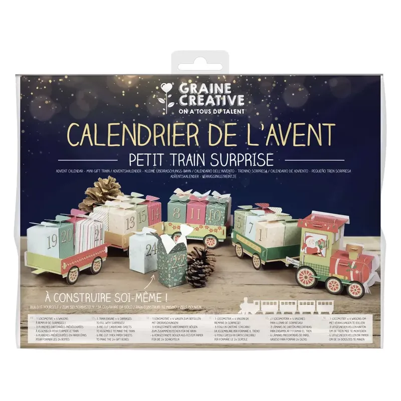 Calendrier de l'avent - Petit train surprise