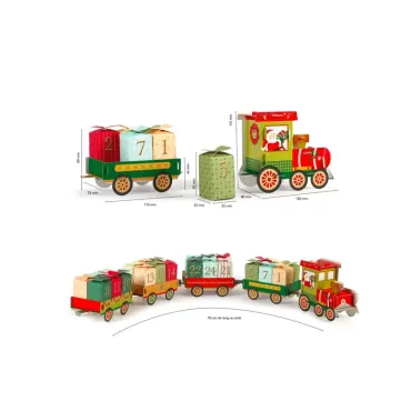 Calendrier de l'avent - Petit train surprise