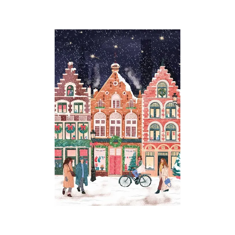 Bruges à Noël - 1000 pièces