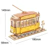 ROLIFE - Maquette Bois Tram vintage