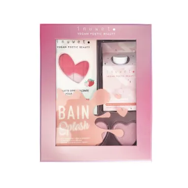 Coffret bain - Splash fraise