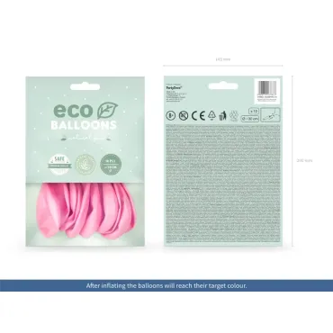 Ballons Eco pastel - Rose clair