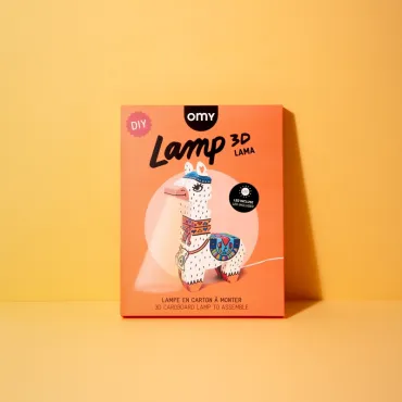 Lampe 3D - Lama