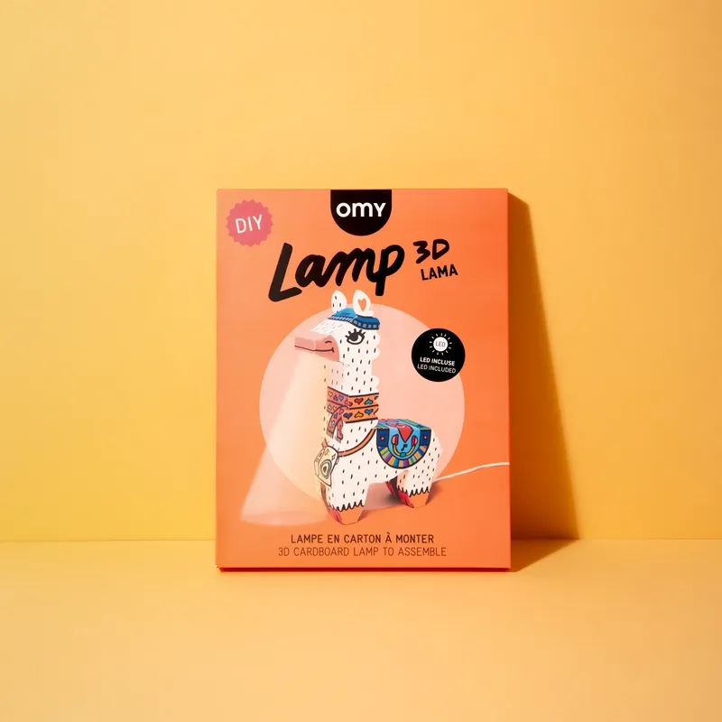 Lampe 3D - Lama