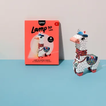 Lampe 3D - Lama