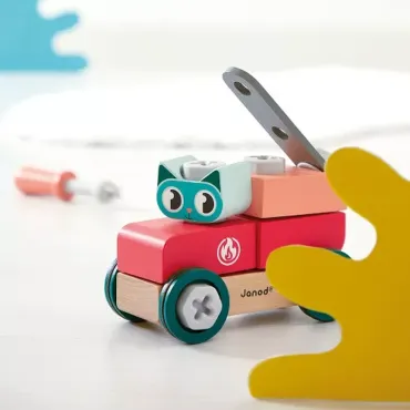 Voiture à Bricoler Chat - Brico'Kids