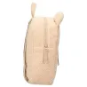 Sac à dos enfant 31x26x9cm - ourson bouclette beige